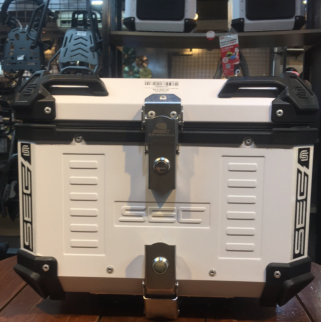 SEC 45L ALLOY TOPBOX SERIES 49 BLACK OPS COMMAND WHITE SEC 45L ALLOY TOPBOX SERIES 49 BLACK OPS COMMAND WHITE