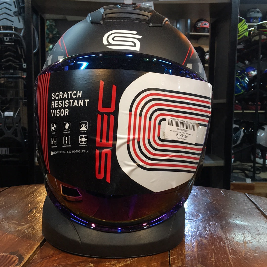 Sec 2024 helmet red