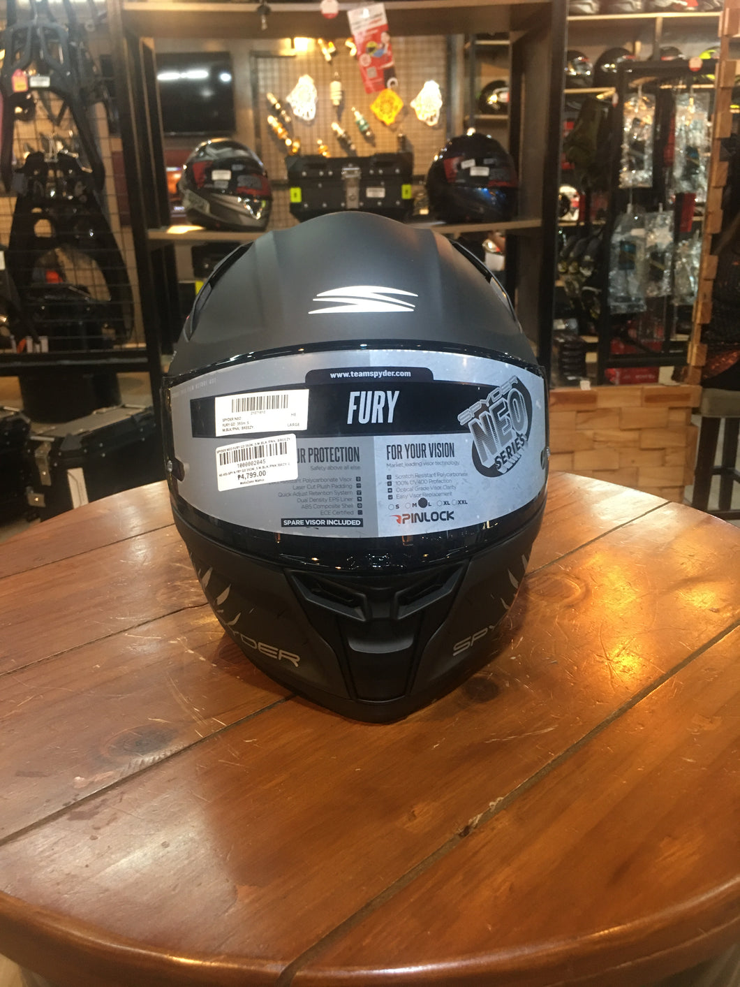SPYDER NEO FURY GD / 393M_S M.BLACK PINK GRAY BREEZY