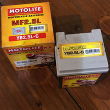 Load image into Gallery viewer, BATTERY - MFB2.5L MOTOLITE
