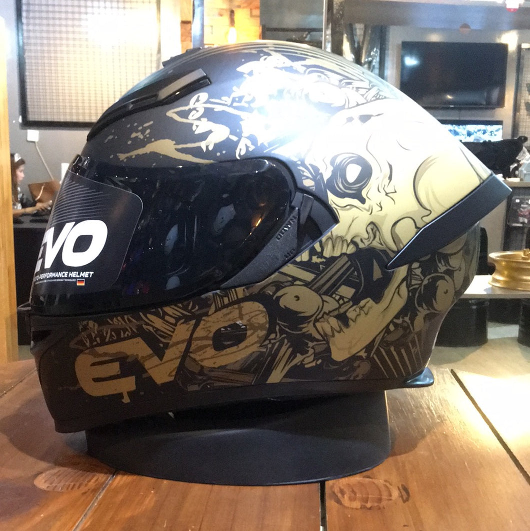 EVO GSX-3000 MONO BONE HEAD MATTE GOLD