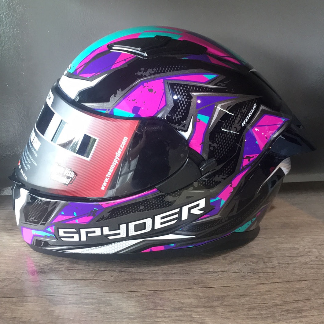 HELMET - SPYDER ROGUE GD S2 / 3021_S M BLACK PINK