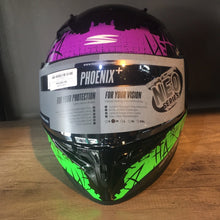Load image into Gallery viewer, HELMET - SPYDER PHOENIX JOKER / + G 39N1_SS BLK/GRN
