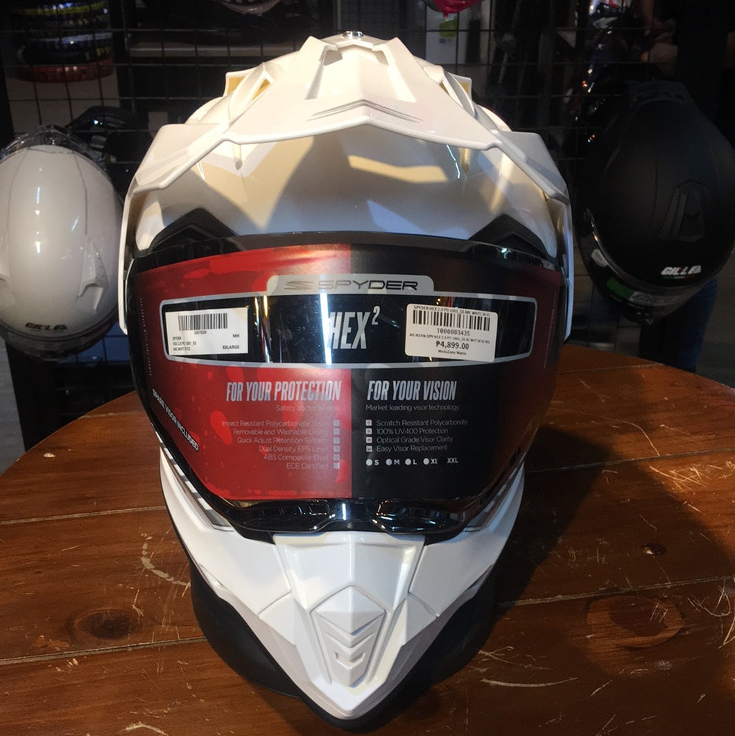 SPYDER HEX 2.0 PD 1001_SS ARC WHITE S0 V2
