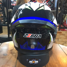 Load image into Gallery viewer, HELMET - ZEBRA 978 BLK BLUE SNOW MOUNTAIN
