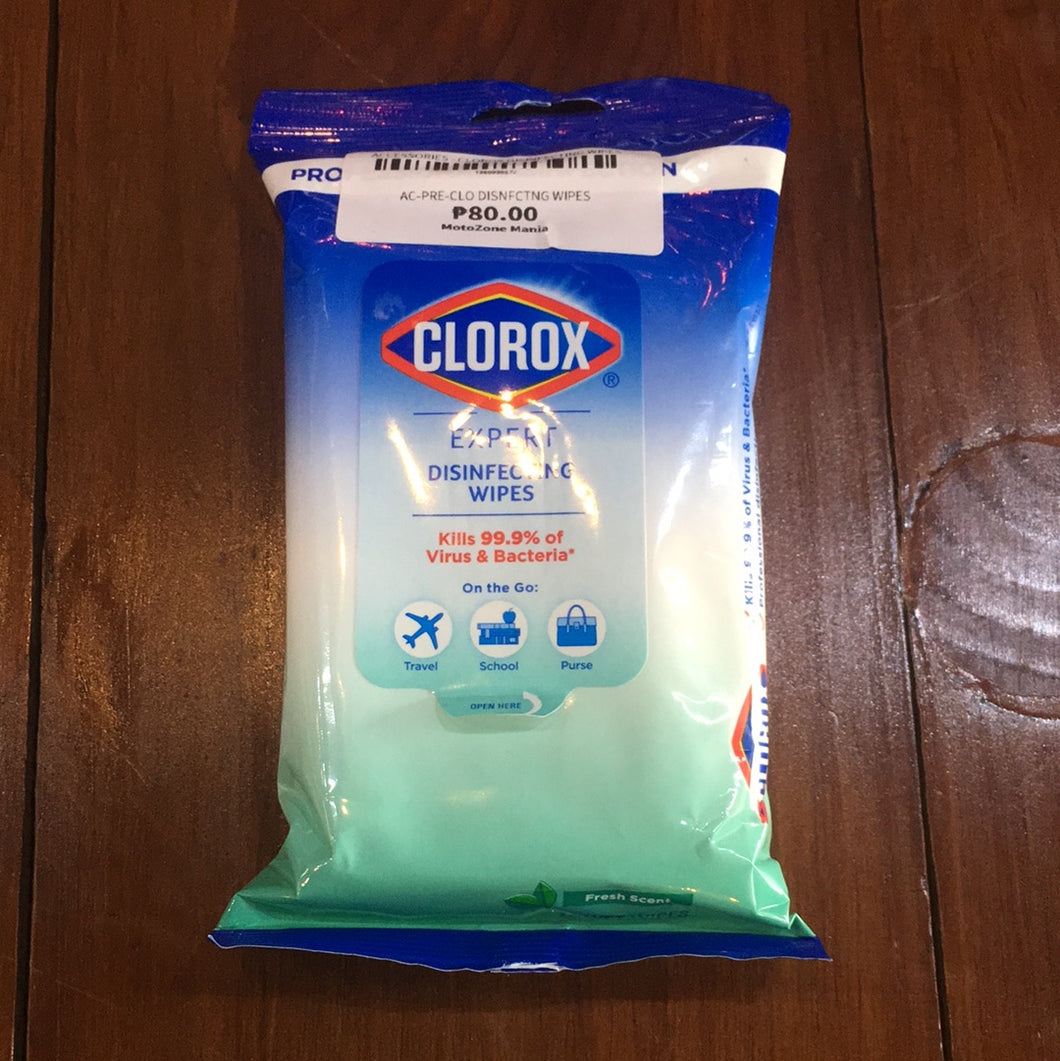 ACCESSORIES - CLOROX DISINFECTING WIPES
