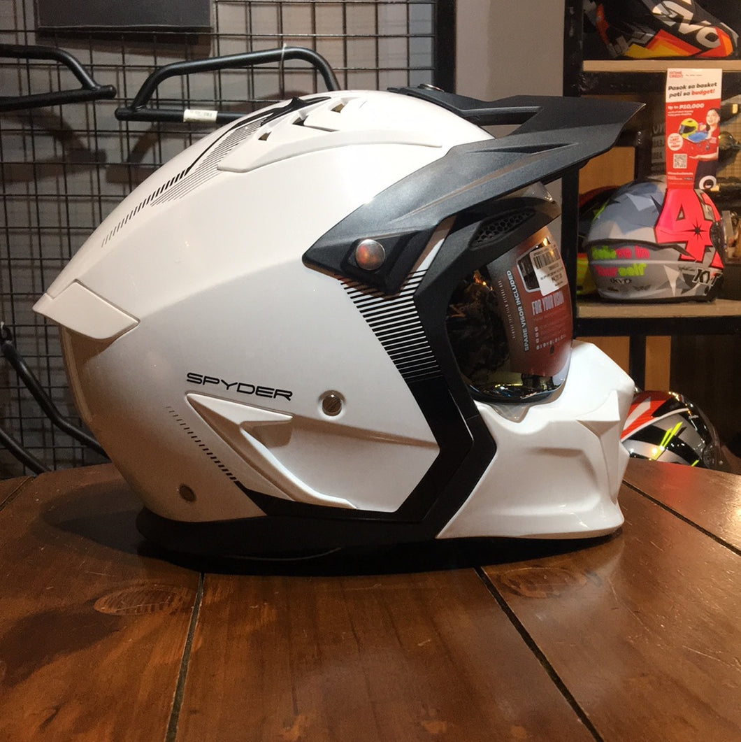 SPYDER CORE MH P 1002_RS ARCTIC WHITE
