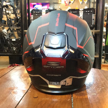 Load image into Gallery viewer, SPYDER CORSA MATTE BLACK RED S5

