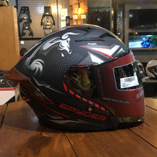 Load image into Gallery viewer, SPYDER FUEL RS BLACK SILVER RED S2
