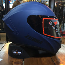 Load image into Gallery viewer, HELMET - ZEBRA 152 MATT DARK BLUE XL
