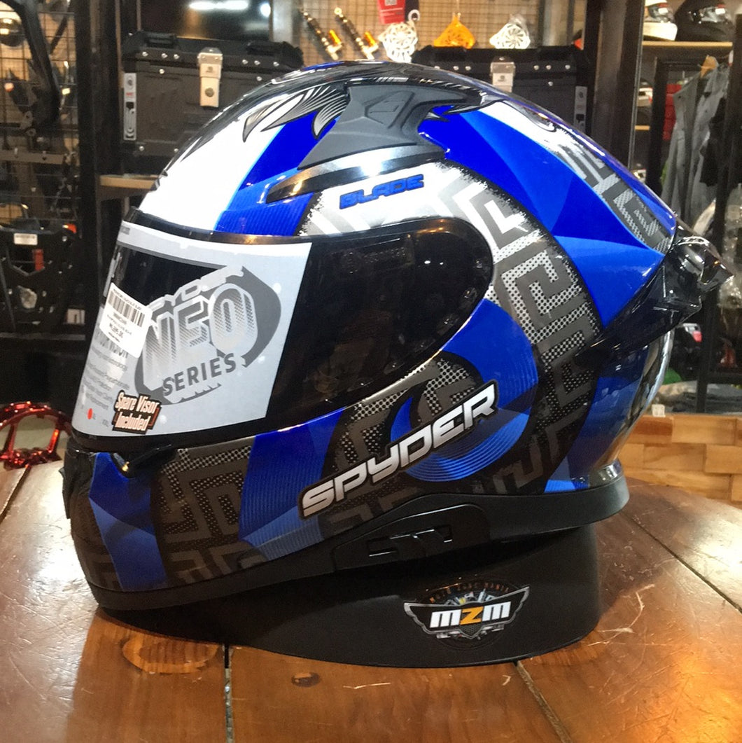 SPYDER RECON2 S BLACK BLUE BLADE