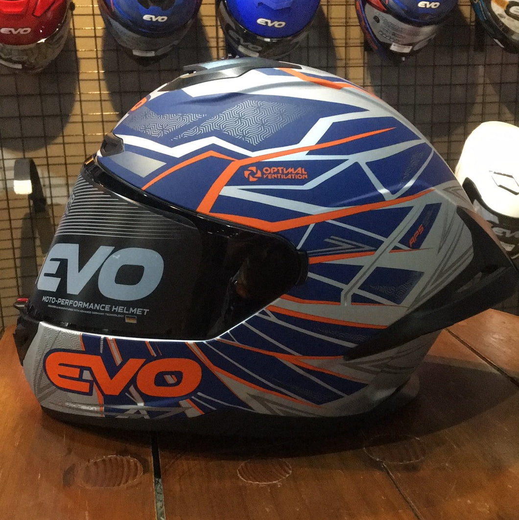 EVO XR03 VALKYRIE2 MATTE GRAY BLUE