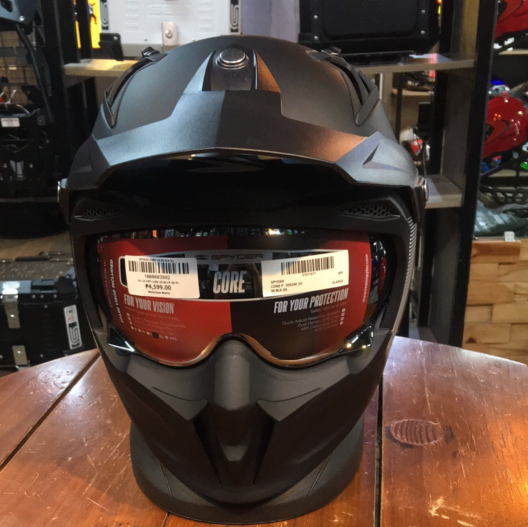 SPYDER CORE SS BLACK S0