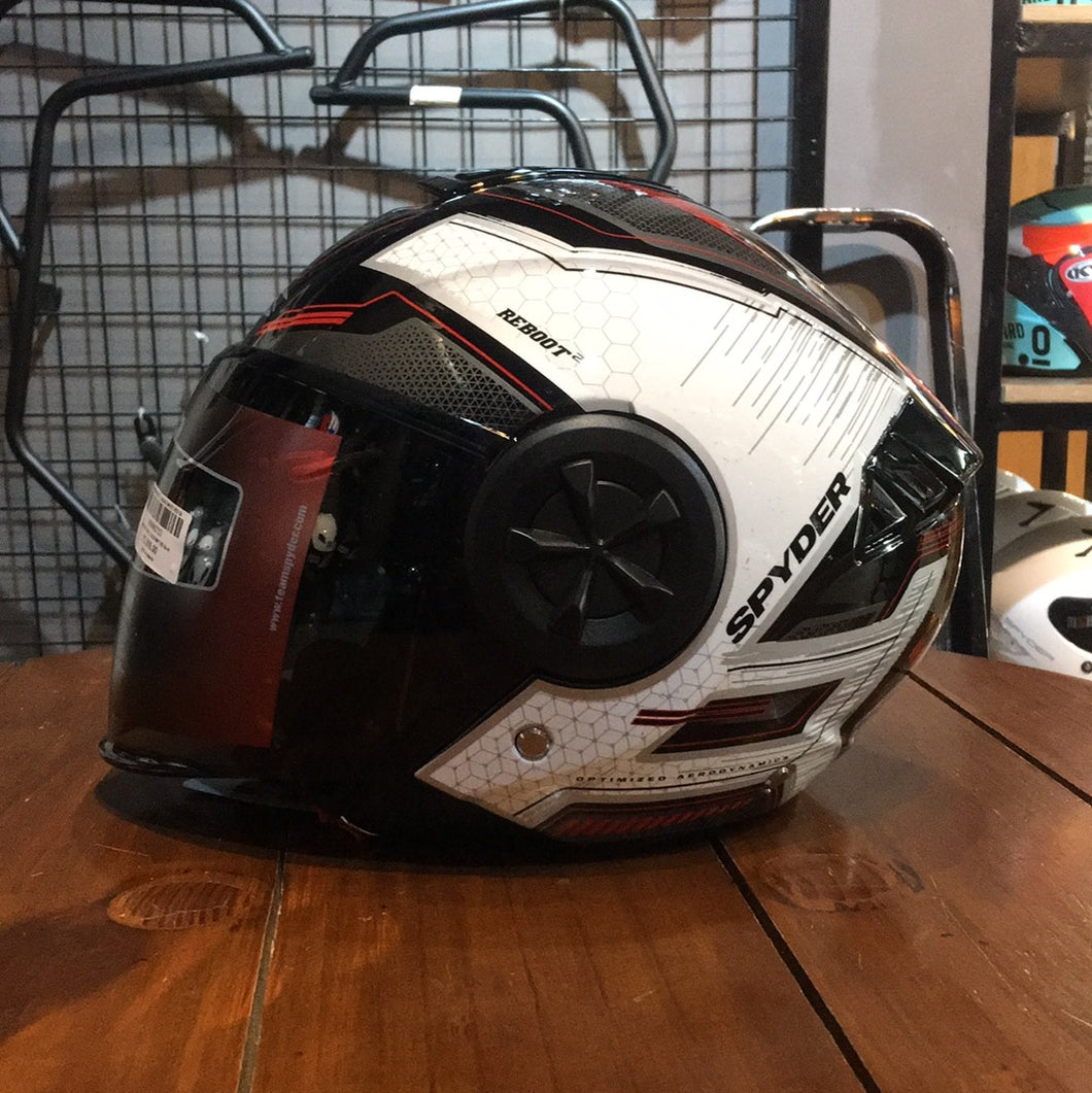 SPYDER REBOOT2 S BLACK WHITE RED S6