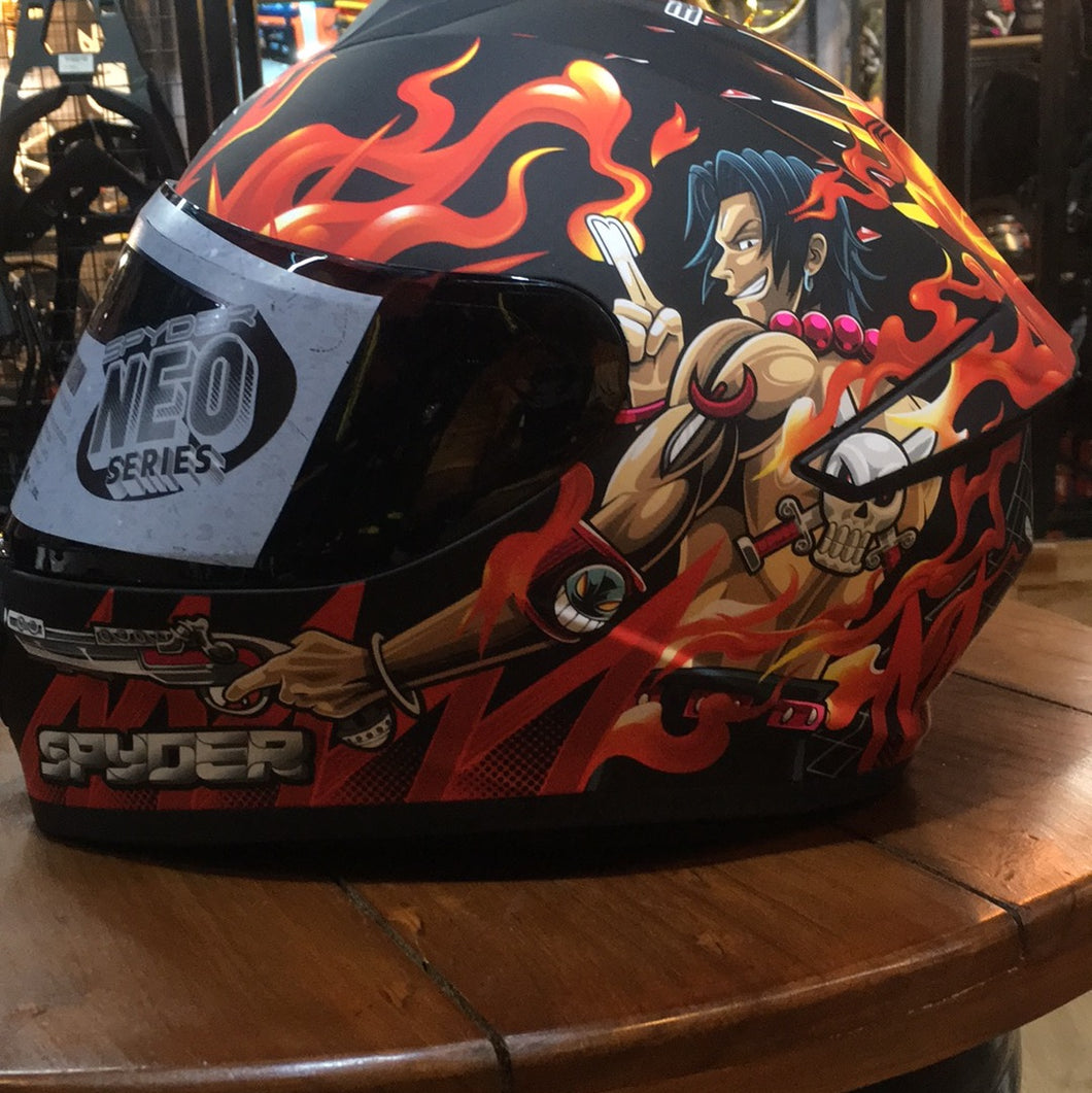 SPYDER NEO SPIKE 2 G 362_S MATTE BLACK RED IGNITE