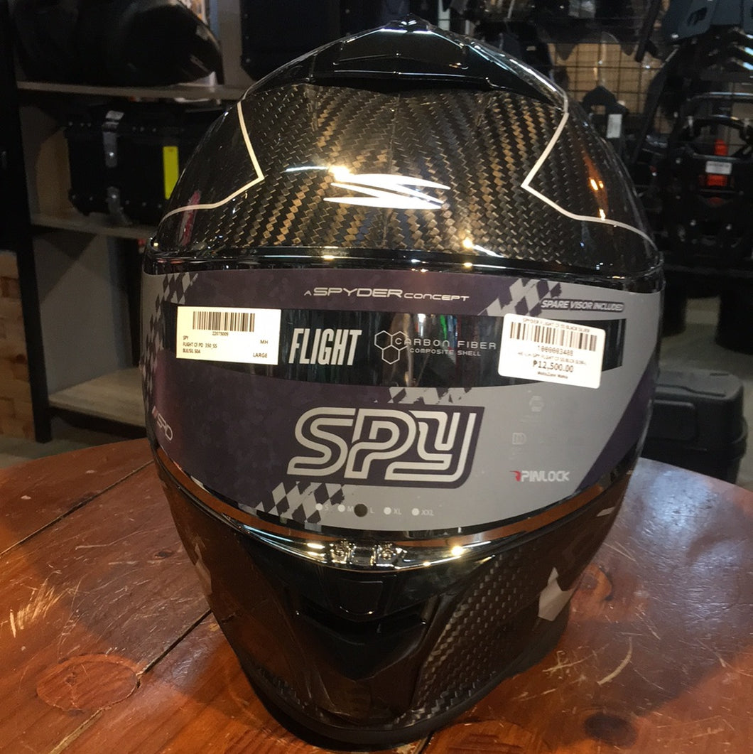 SPYDER FLIGHT CF SS BLACK SILVER