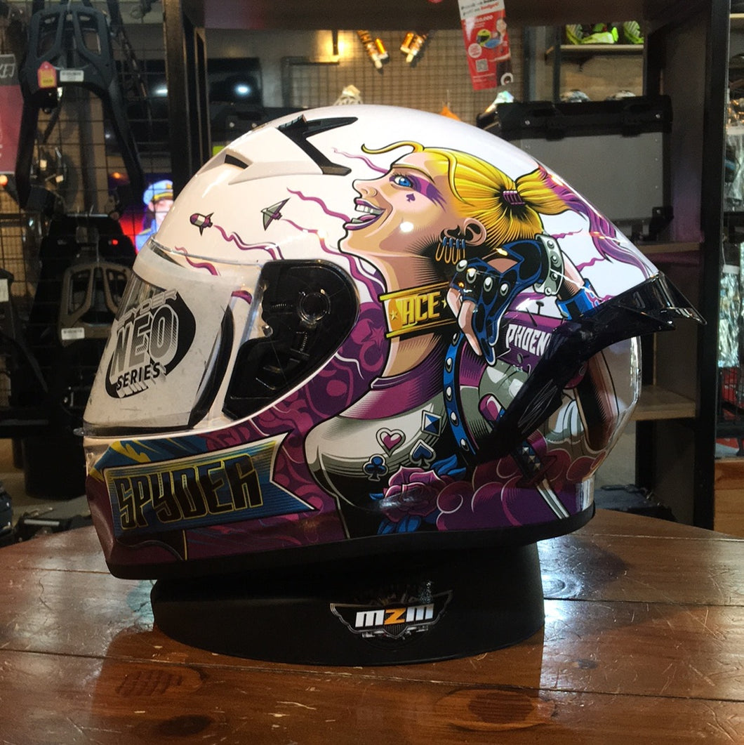 SPYDER PHOENIX + G 17N5_FP WHT/BLU/PN ACE