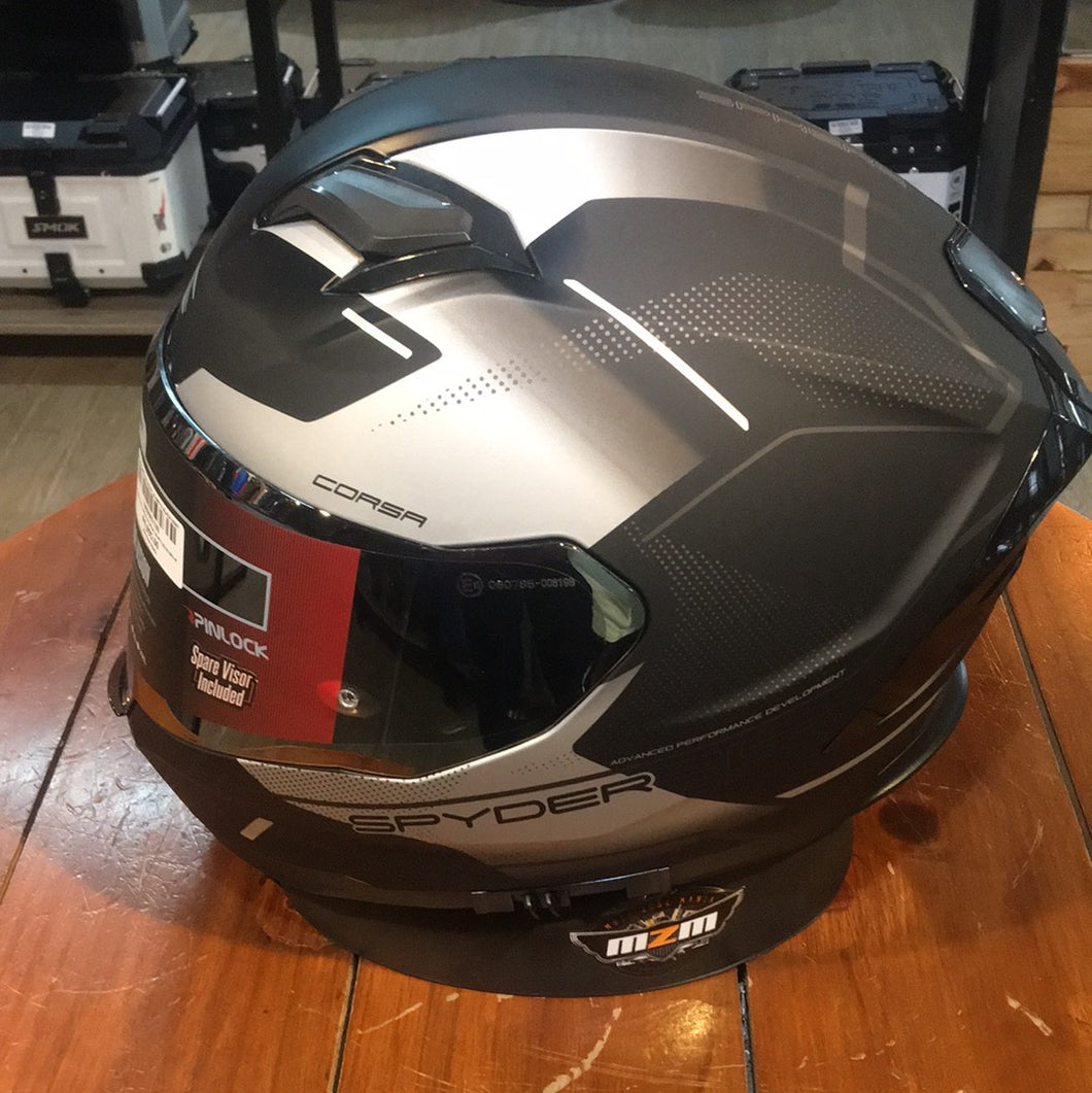 SPYDER CORSA GD 3451M_SS MATTE BLACK GRAY