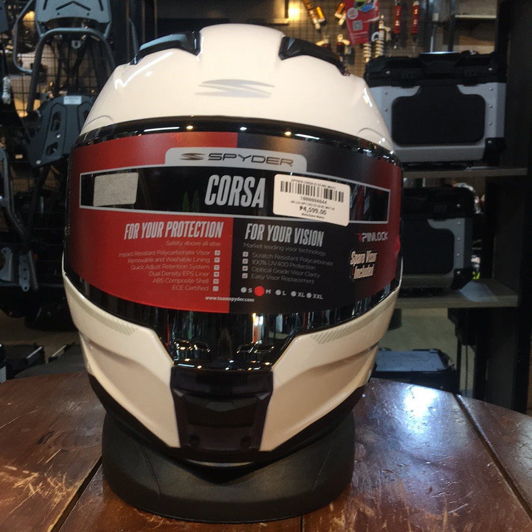 SPYDER CORSA V2 SS ARC WHITE