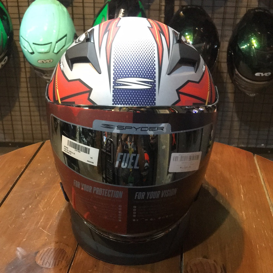 SPYDER FUEL SS SILVER RED S2
