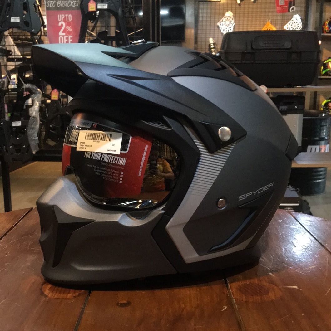 SPYDER CORE SS TITANIUM GRAY