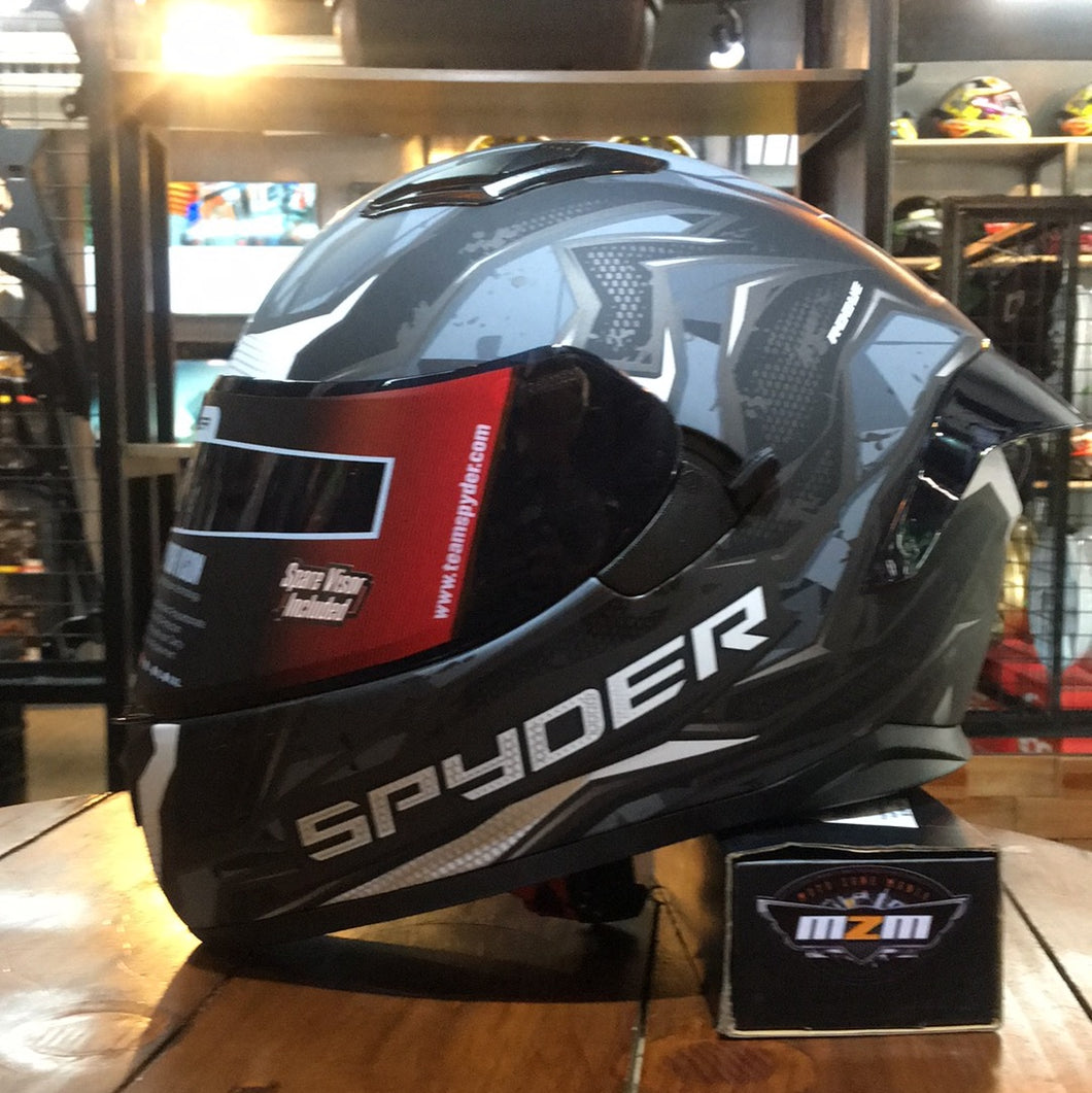 HELMET - SPYDER ROGUE GD S2 / 3421M_S MATT BLACK/GRAY