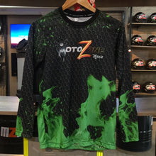 Load image into Gallery viewer, MZM - GREEN HONEYCOMB LONGSLEEVES
