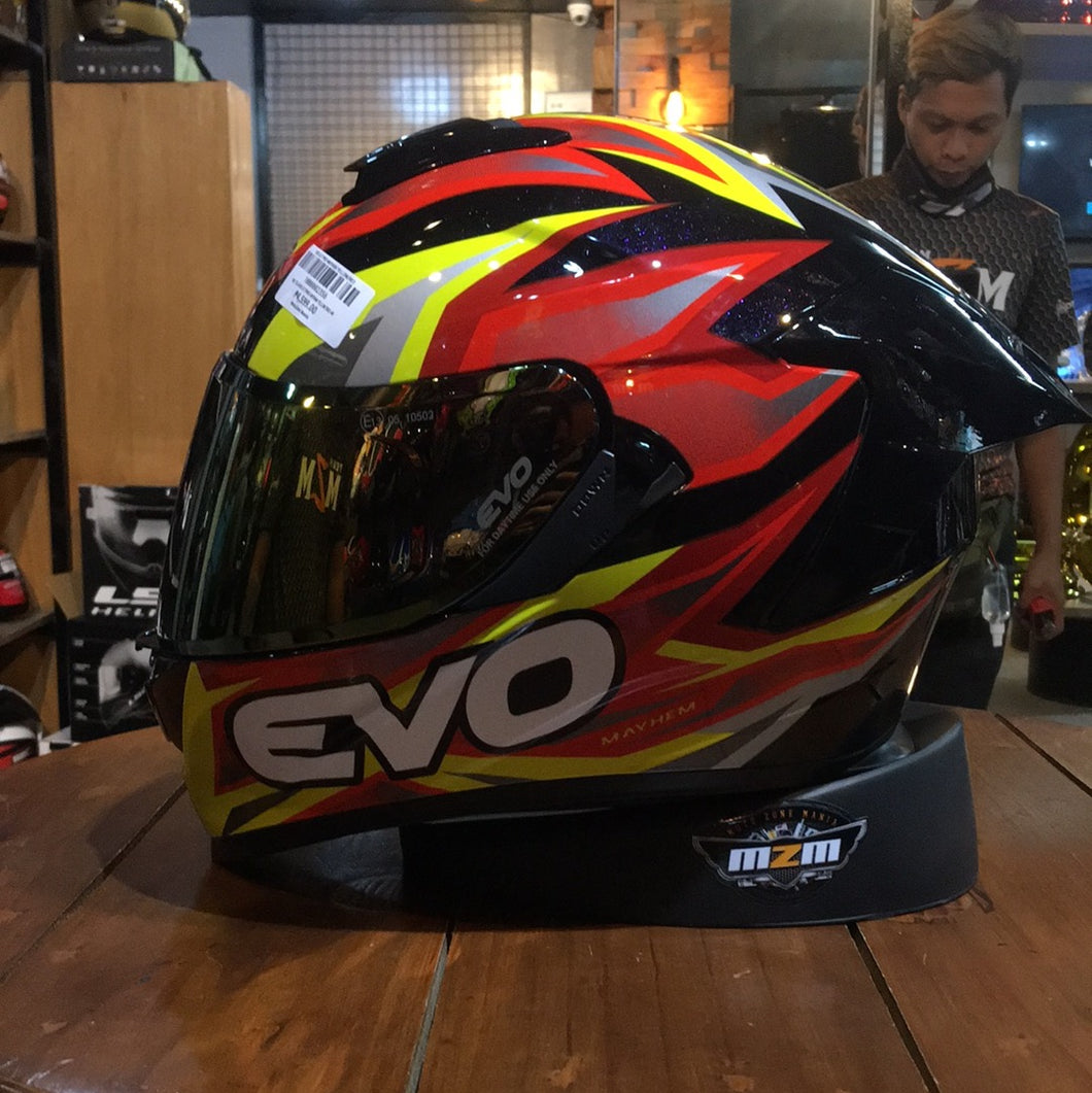 EVO GT PRO MAYHEM YELLOW/RED