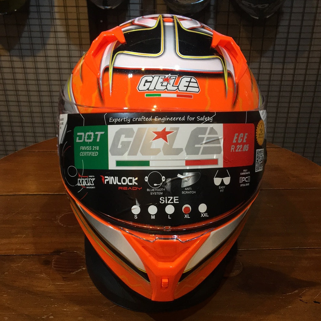 GILLE GTS-V1 WARPSPEED ORANGE WHITE