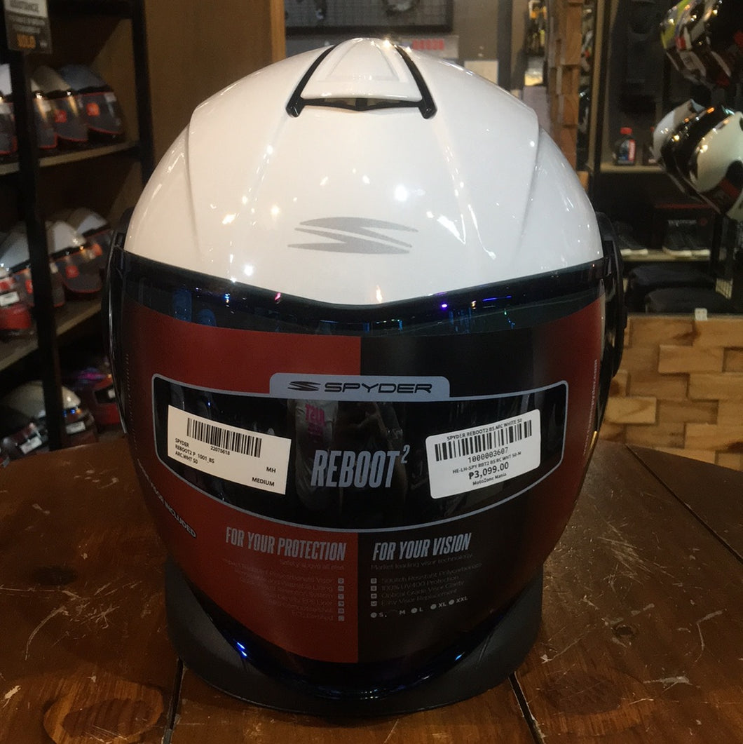 SPYDER REBOOT 2 BS ARC WHITE S0