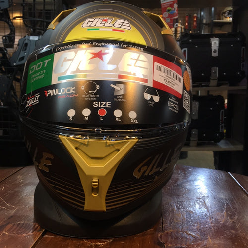 Casco MT Helmets Targo Pro Sound C6 Green Italy - Motomania