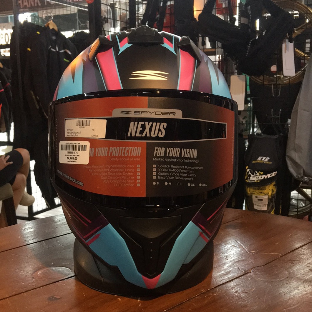SPYDER NEXUS M.BLK PNK