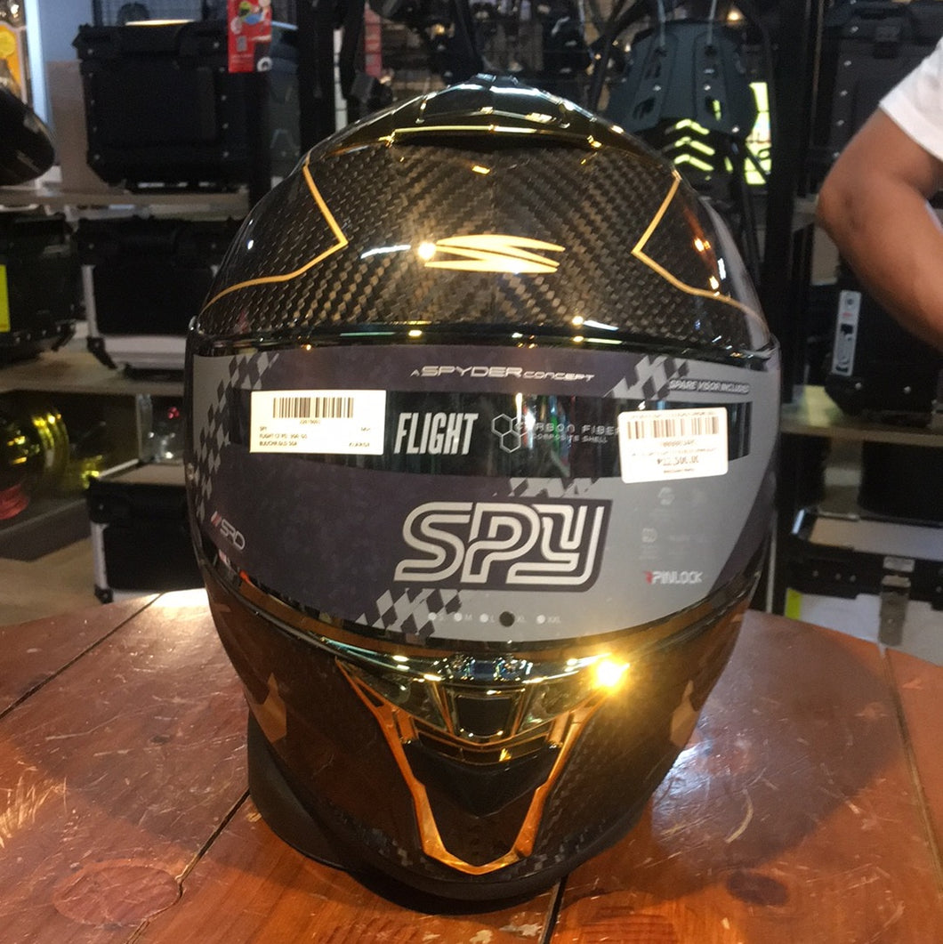 SPYDER FLIGHT CF GS BLACK CHROME GOLD