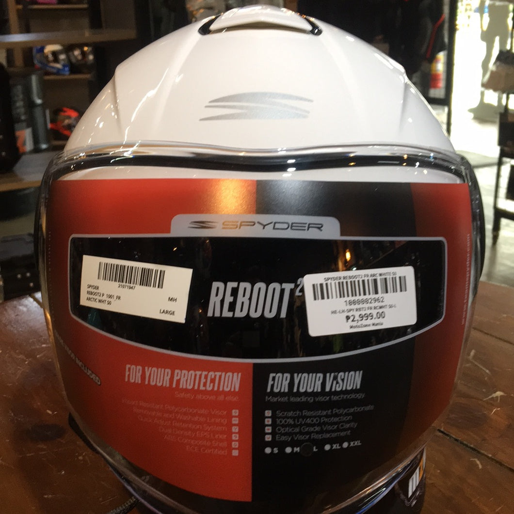 SPYDER REBOOT2 FR ARC WHITE S0
