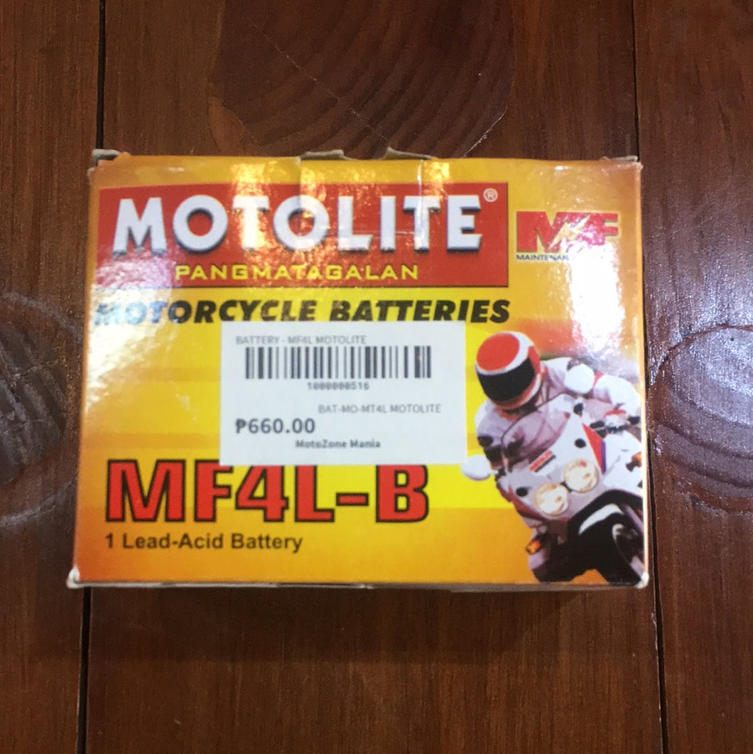 BATTERY - MF4L MOTOLITE