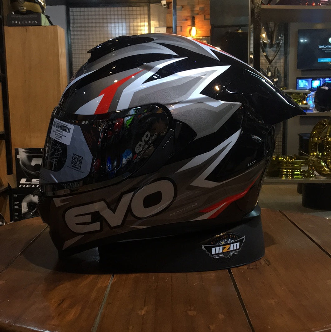 EVO GT PRO MAYHEM GRAY/RED