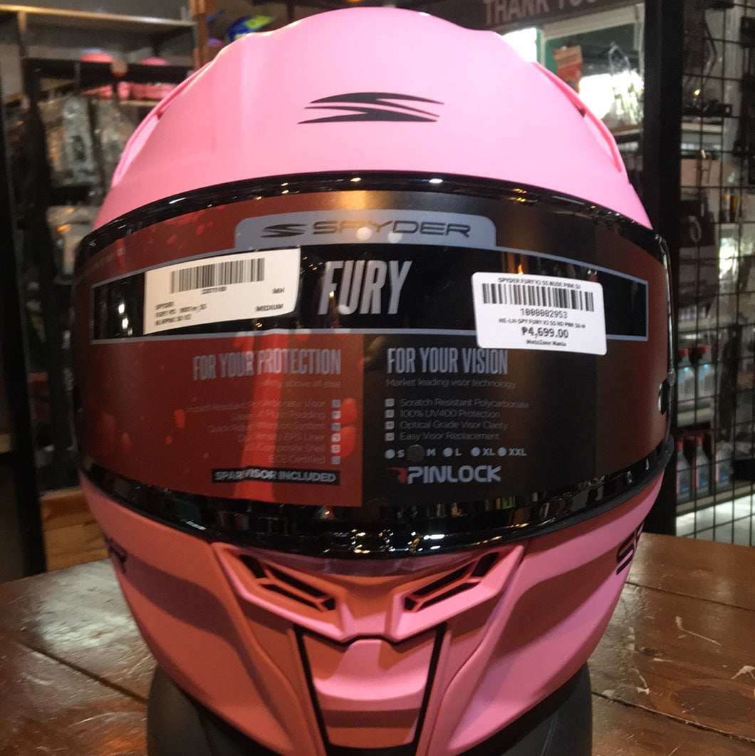 SPYDER FURY V2 SS NUDE PINK S0